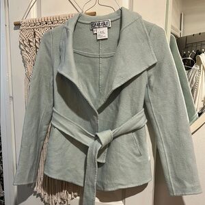 Carlisle Light Green Belted Jacket